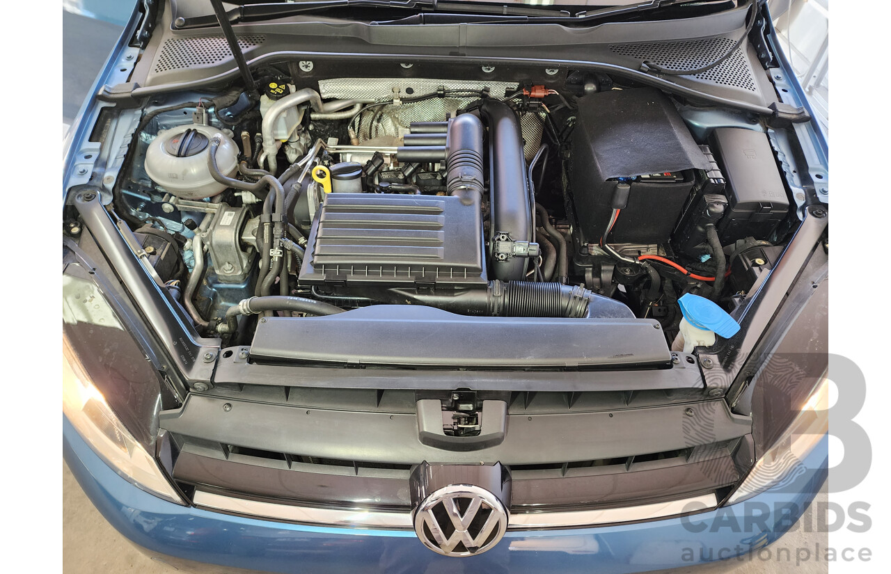 09/2014 Volkswagen Golf 90 TSI Comfortline AU MY15 4d Wagon Blue 1.4L