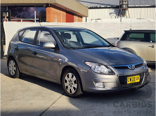 08/2011 Hyundai i30 SX 1.6 CRDi FD MY11 5d Hatchback Grey 1.6L