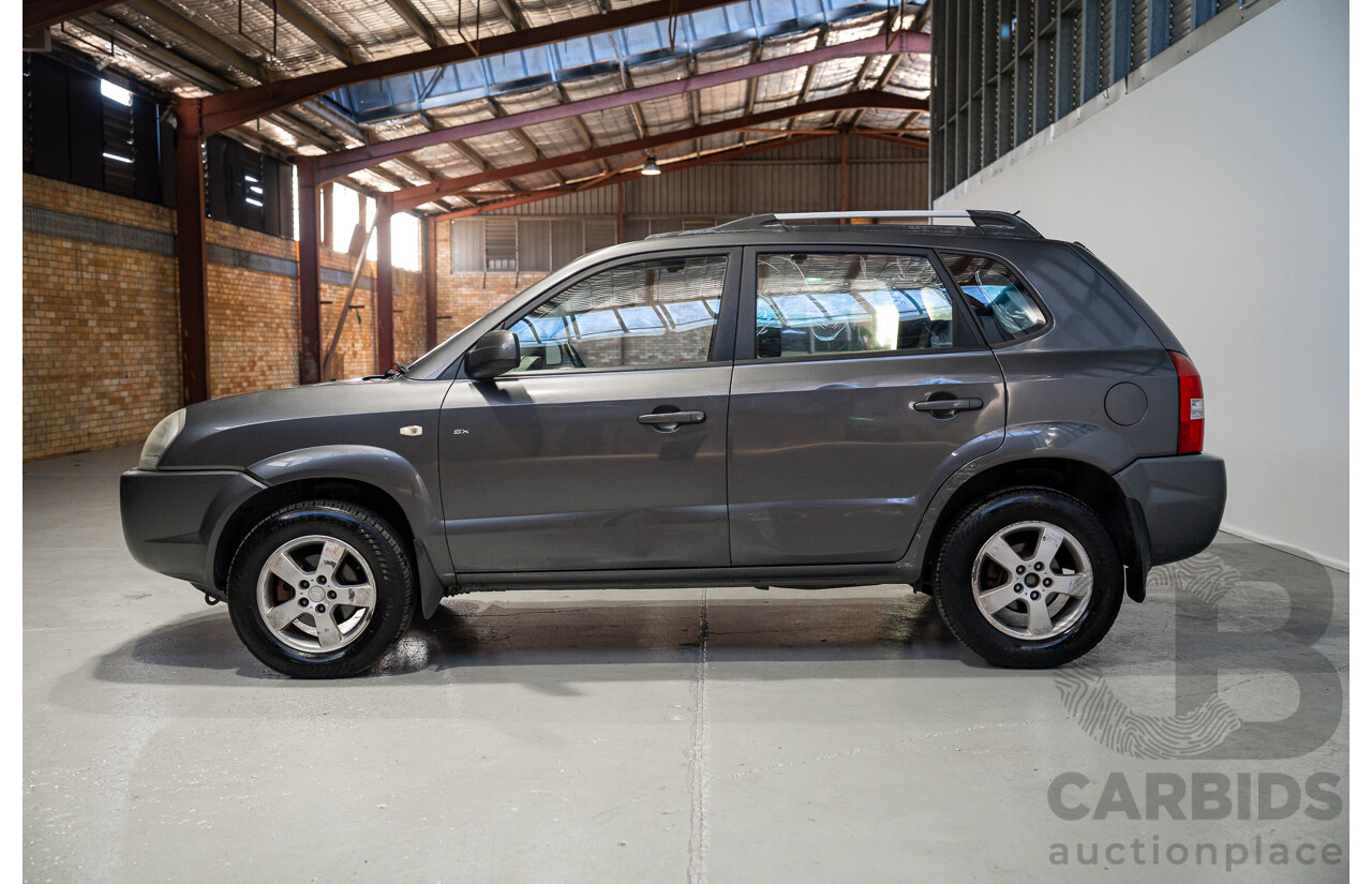 02/2008 Hyundai Tucson City SX MY07 4d Wagon Grey 2.0L