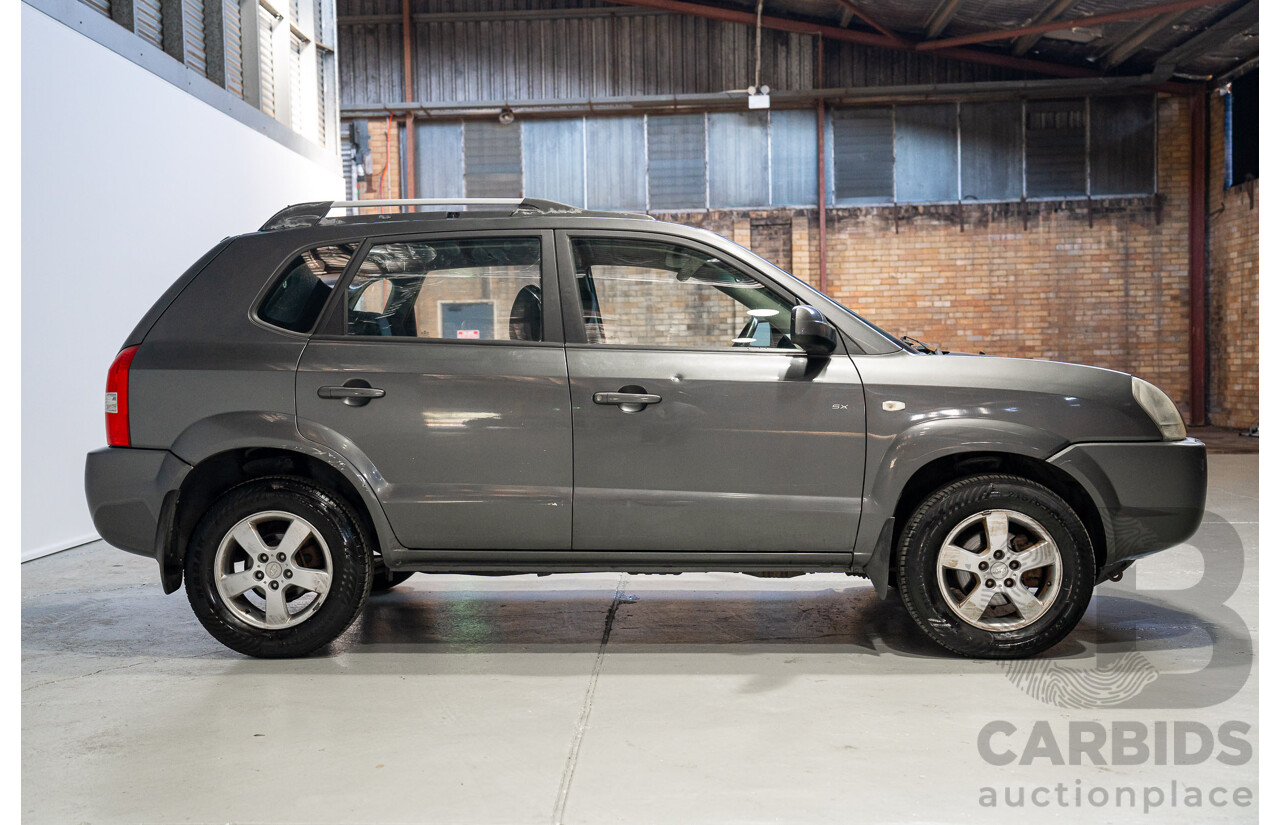 02/2008 Hyundai Tucson City SX MY07 4d Wagon Grey 2.0L
