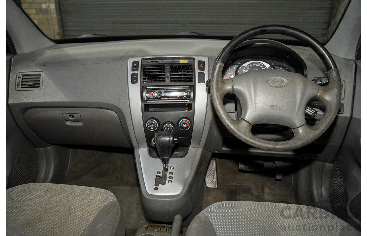 02/2008 Hyundai Tucson City SX MY07 4d Wagon Grey 2.0L