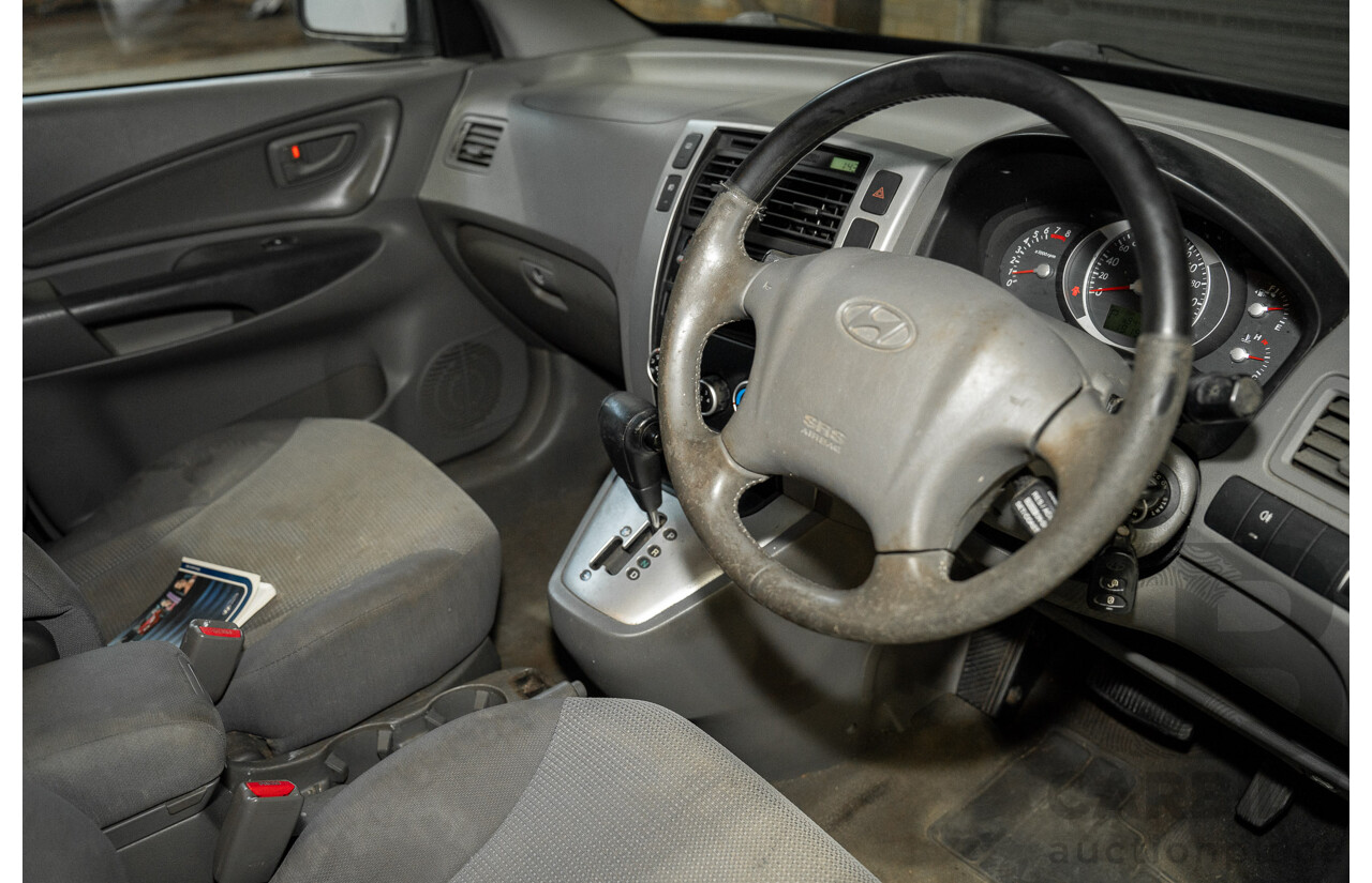 02/2008 Hyundai Tucson City SX MY07 4d Wagon Grey 2.0L