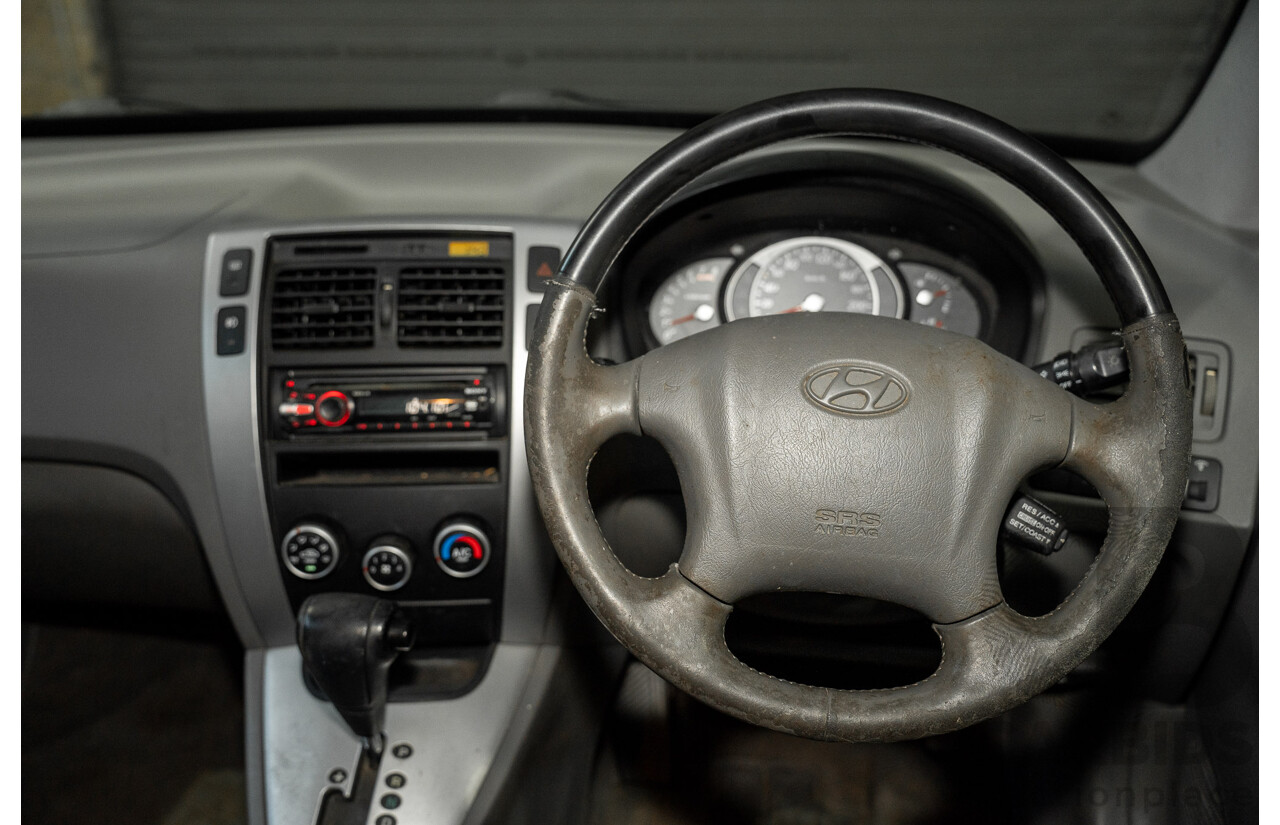 02/2008 Hyundai Tucson City SX MY07 4d Wagon Grey 2.0L