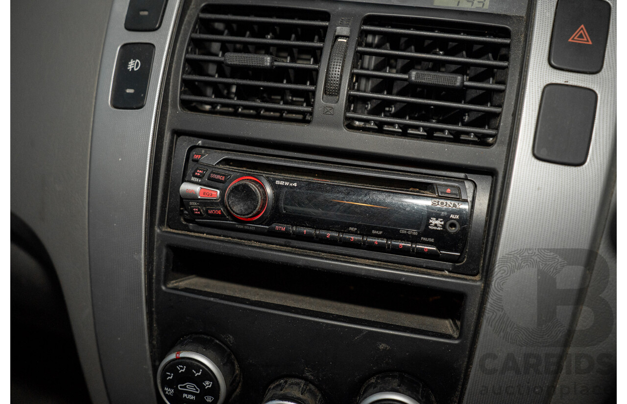 02/2008 Hyundai Tucson City SX MY07 4d Wagon Grey 2.0L