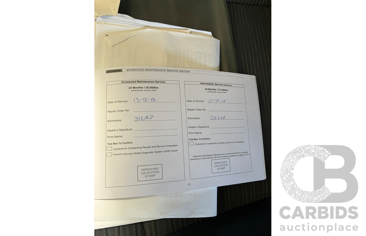 04/2012 Hyundai iLoad (RWD) TQ MY12 4d Van White 2.4L Converted Camper