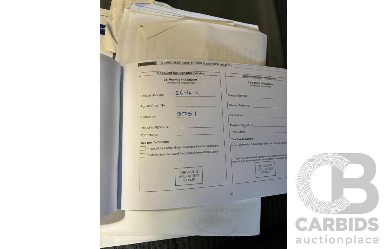 04/2012 Hyundai iLoad (RWD) TQ MY12 4d Van White 2.4L Converted Camper