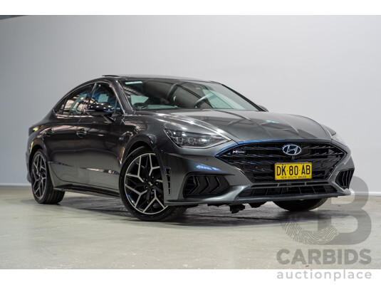 01/2022 Hyundai Sonata N Line DN8.V1 MY22 4d Sedan Grey Turbo 2.5L