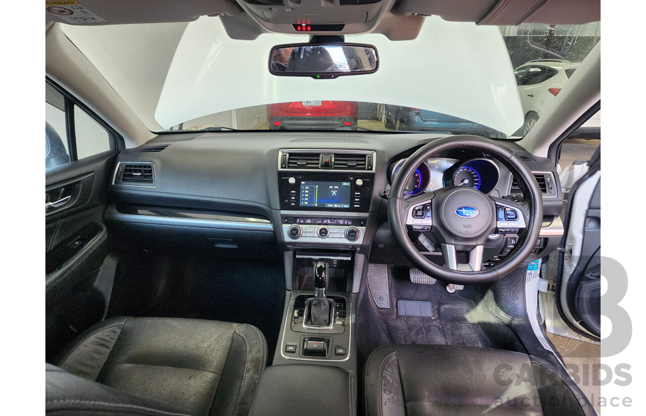 09/2017 Subaru Outback 2.5i Premium AWD MY17 4d Wagon White 2.5L