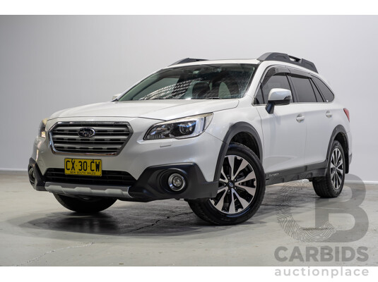 09/2017 Subaru Outback 2.5i Premium AWD MY17 4d Wagon White 2.5L