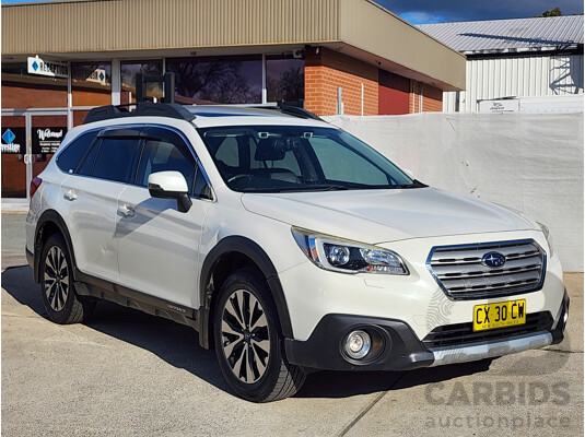 09/2017 Subaru Outback 2.5i Premium AWD MY17 4d Wagon White 2.5L