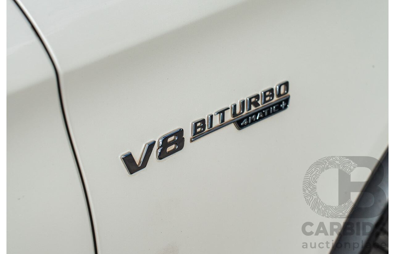 04/2018 Mercedes AMG GLC 63 S (AWD) 253 MY18 4d Coupe Diamond White Twin Turbo 4.0L V8