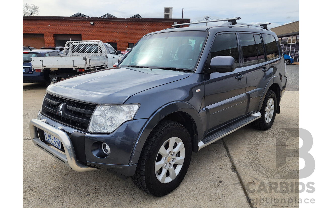 05/2010 Mitsubishi Pajero Activ NT MY10 4d Wagon Grey 3.2L