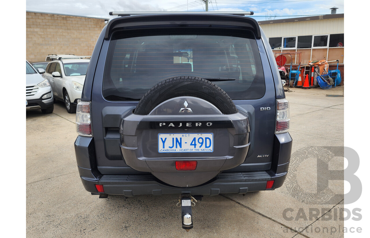 05/2010 Mitsubishi Pajero Activ NT MY10 4d Wagon Grey 3.2L