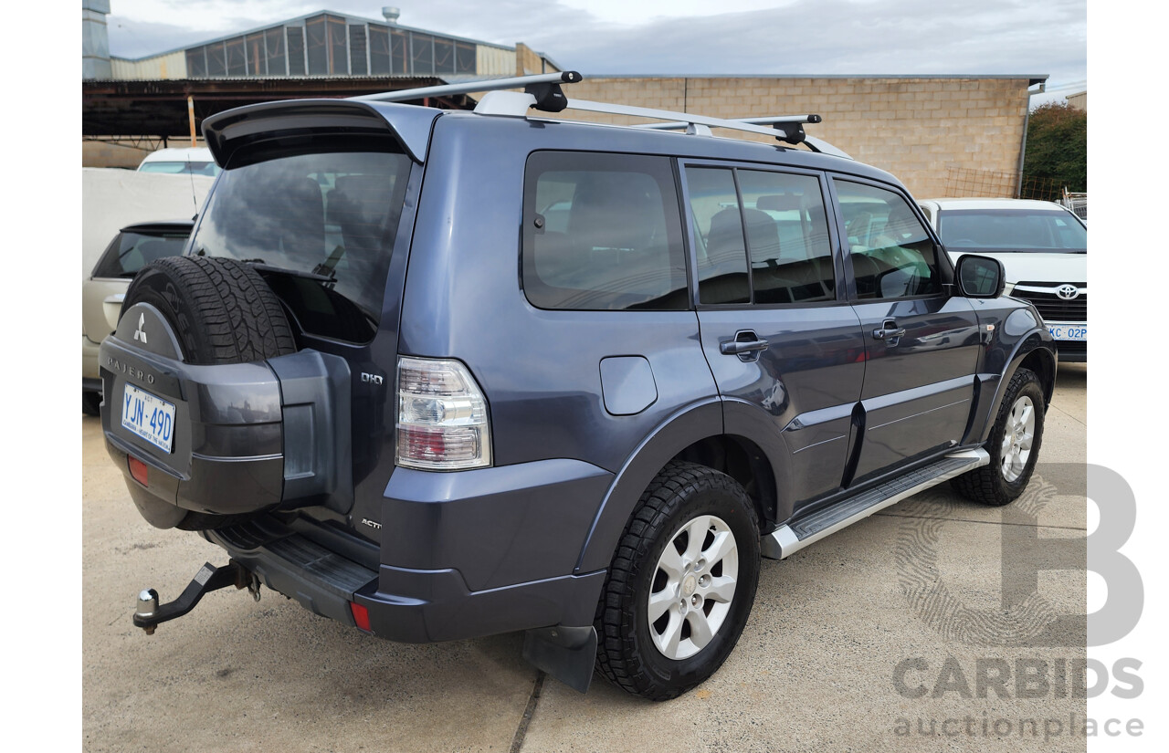 05/2010 Mitsubishi Pajero Activ NT MY10 4d Wagon Grey 3.2L