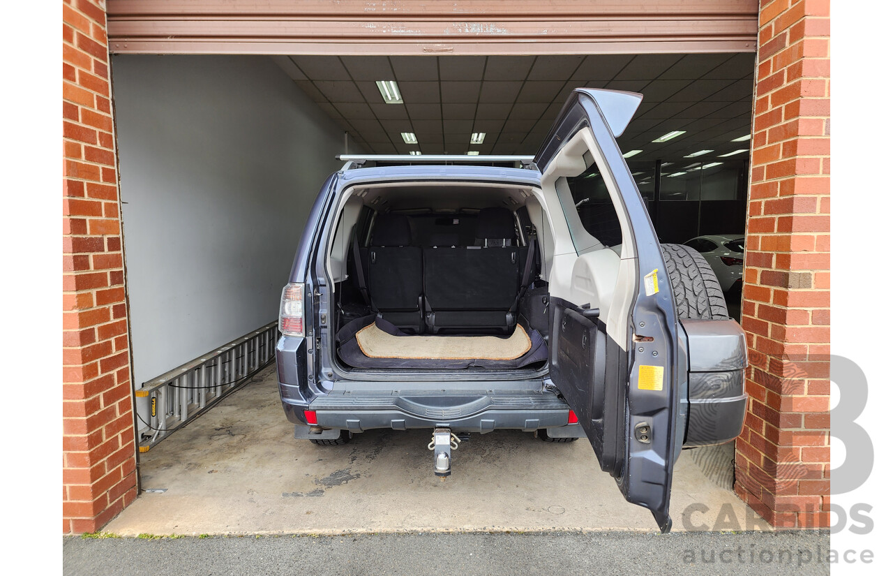 05/2010 Mitsubishi Pajero Activ NT MY10 4d Wagon Grey 3.2L