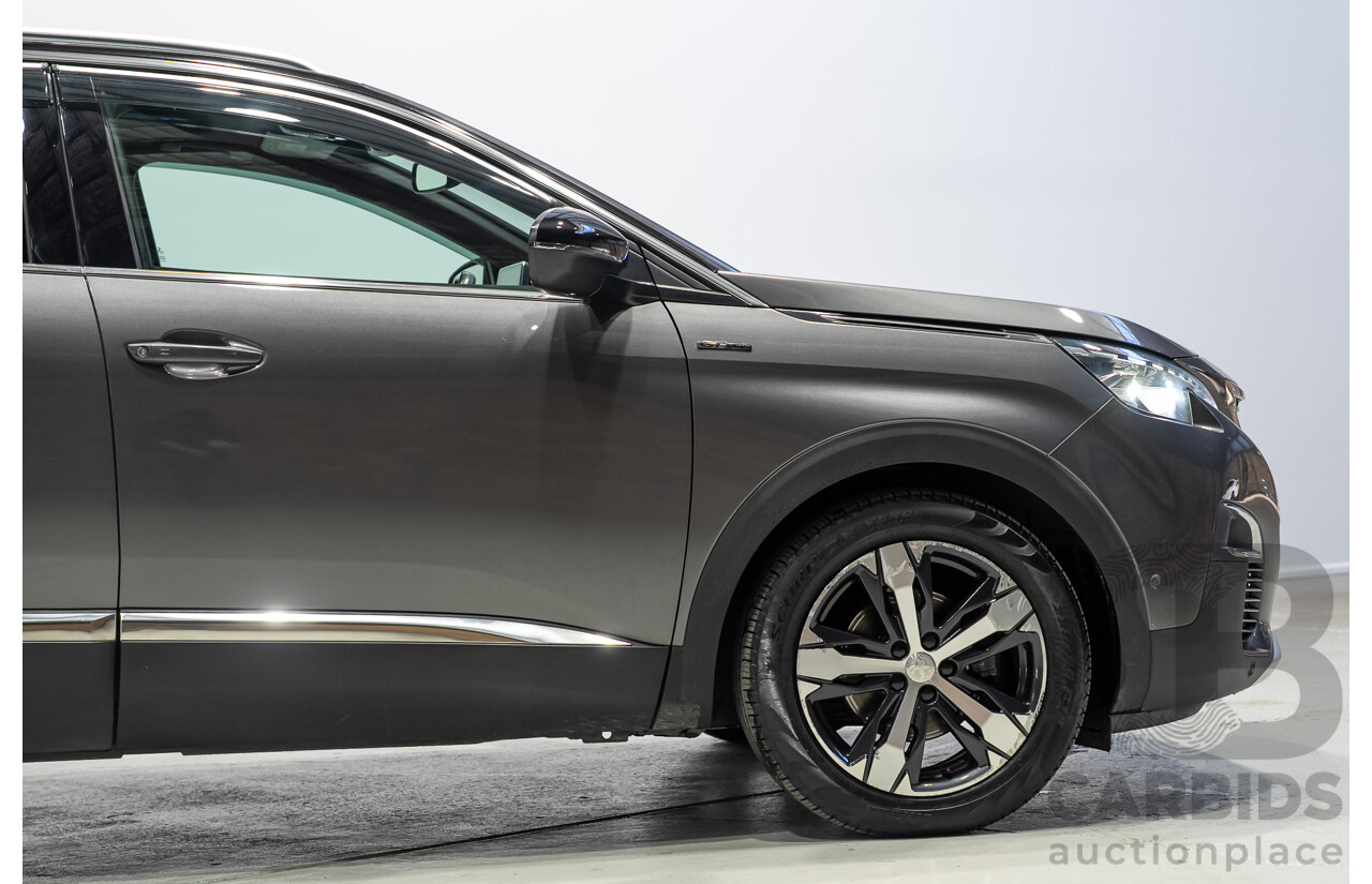 02/2018 Peugeot 5008 GT Line P87 MY18.5 4d Wagon Grey Turbo 1.6L