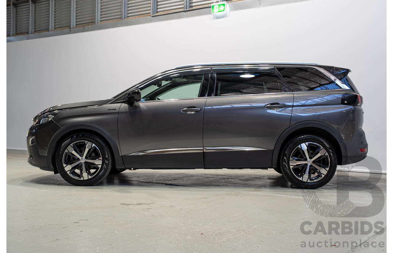 02/2018 Peugeot 5008 GT Line P87 MY18.5 4d Wagon Grey Turbo 1.6L
