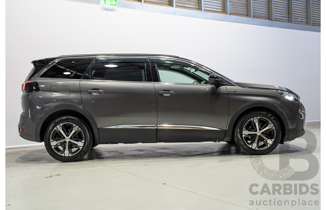 02/2018 Peugeot 5008 GT Line P87 MY18.5 4d Wagon Grey Turbo 1.6L
