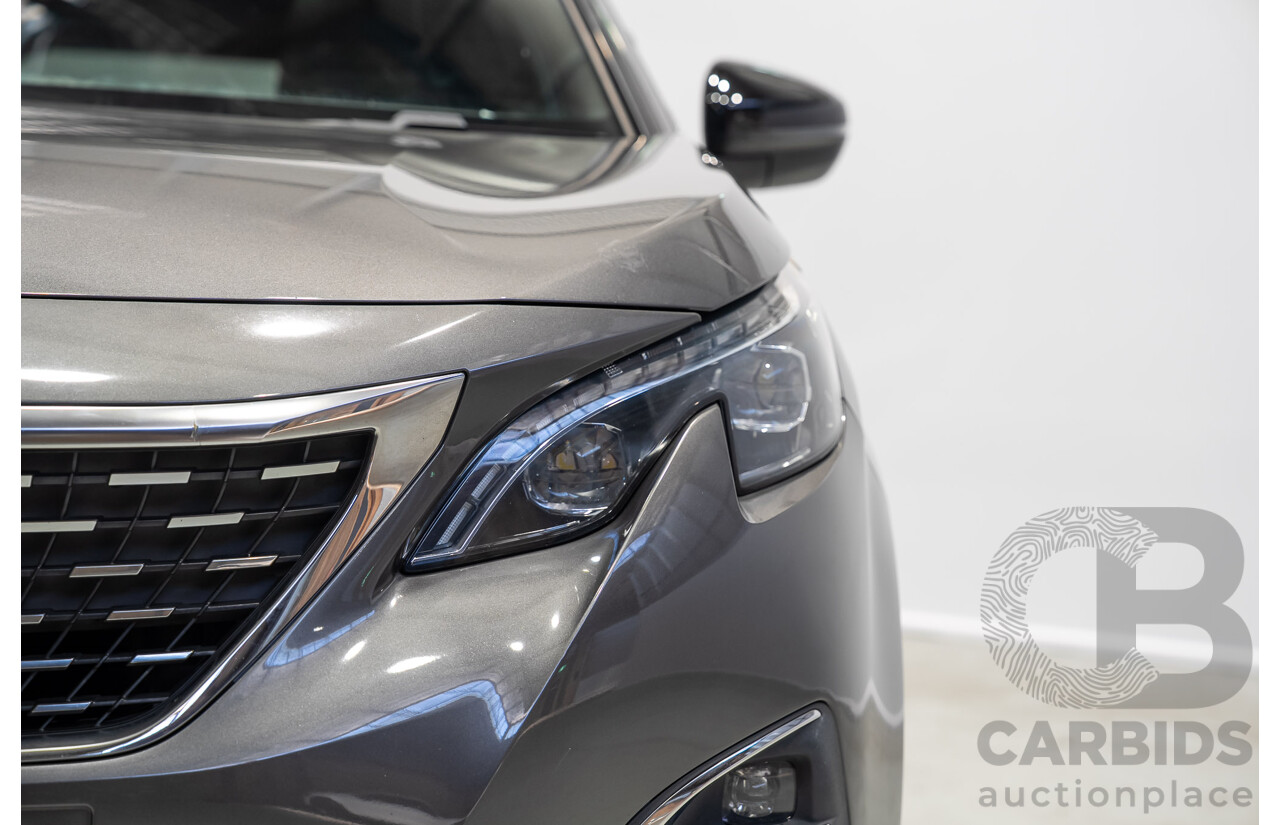 02/2018 Peugeot 5008 GT Line P87 MY18.5 4d Wagon Grey Turbo 1.6L
