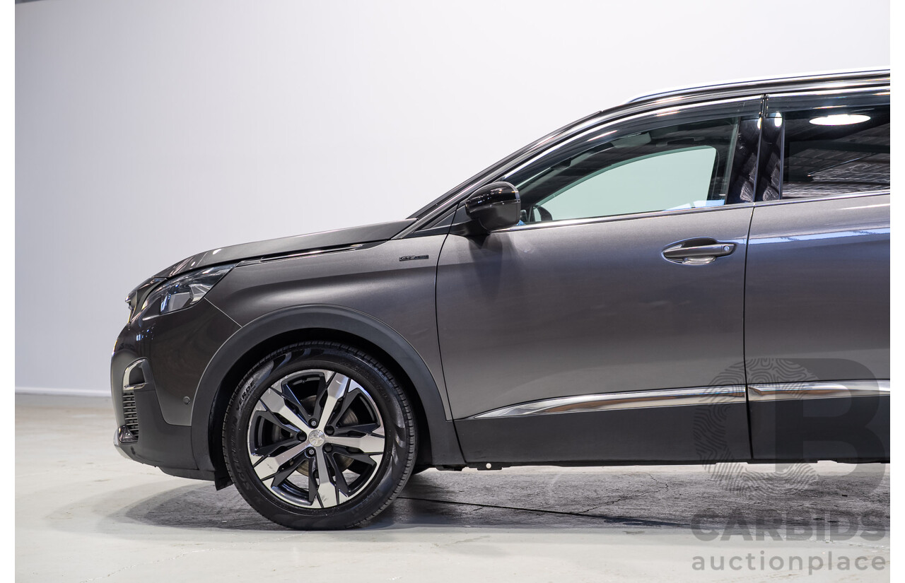 02/2018 Peugeot 5008 GT Line P87 MY18.5 4d Wagon Grey Turbo 1.6L