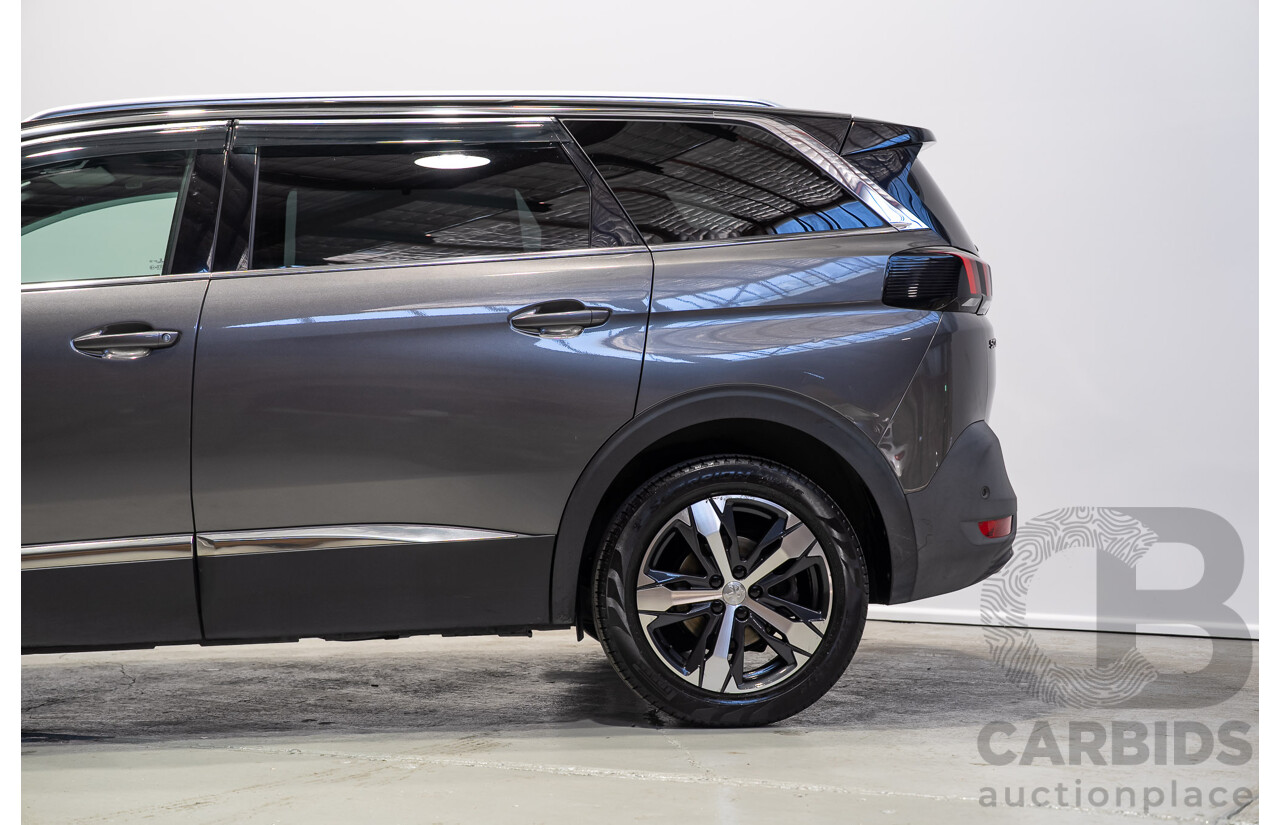02/2018 Peugeot 5008 GT Line P87 MY18.5 4d Wagon Grey Turbo 1.6L
