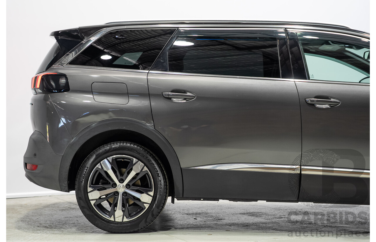 02/2018 Peugeot 5008 GT Line P87 MY18.5 4d Wagon Grey Turbo 1.6L