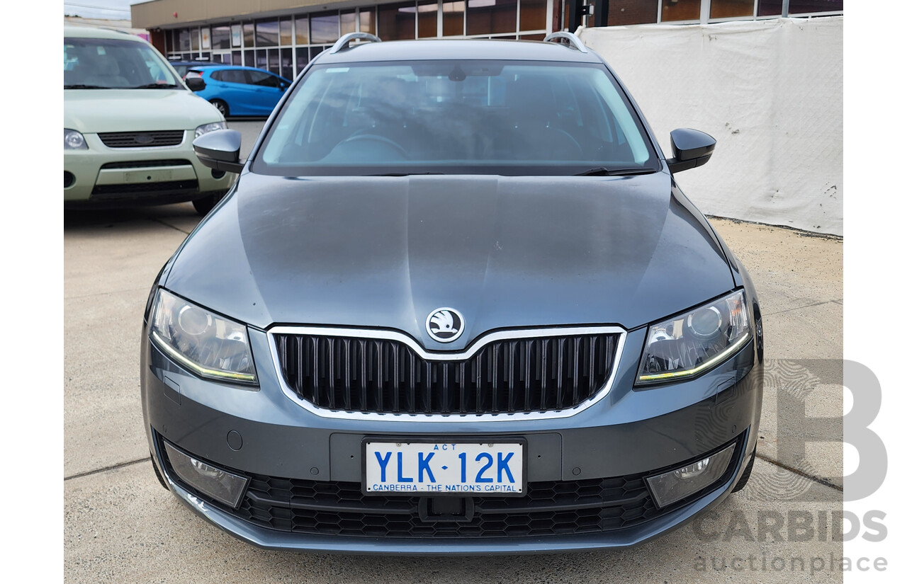 05/2016 Skoda Octavia 110 TDI Style NE MY16 4d Wagon Grey 2.0L