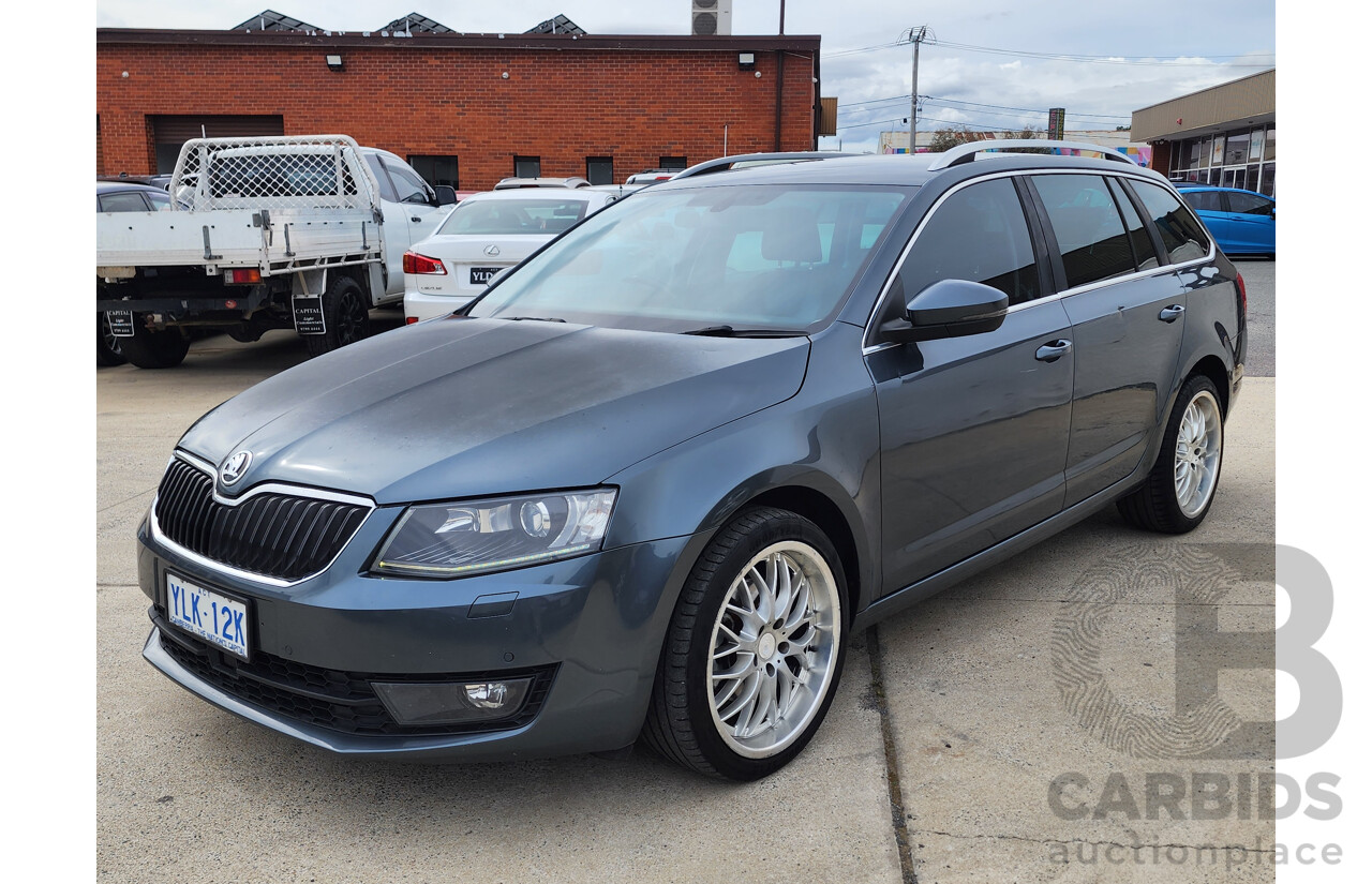 05/2016 Skoda Octavia 110 TDI Style NE MY16 4d Wagon Grey 2.0L