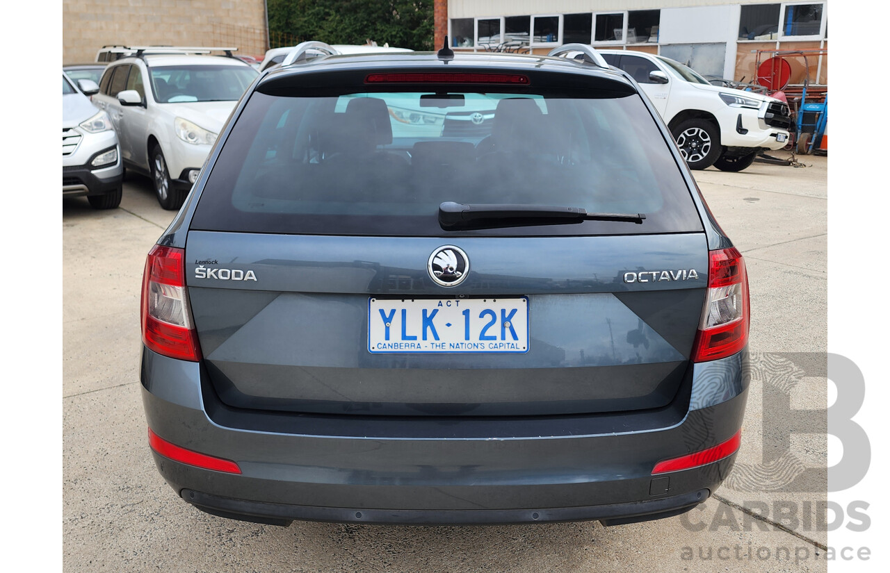 05/2016 Skoda Octavia 110 TDI Style NE MY16 4d Wagon Grey 2.0L
