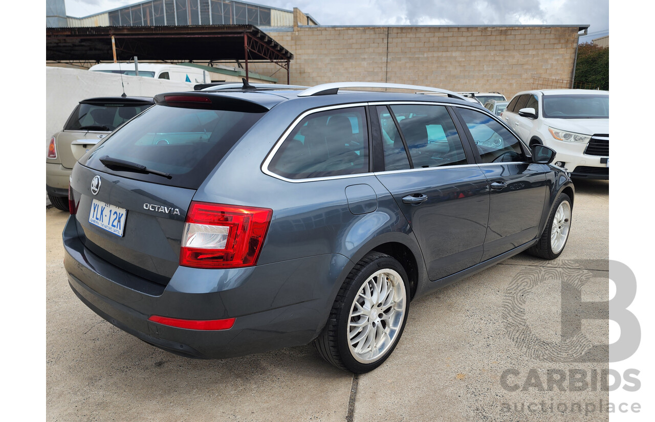 05/2016 Skoda Octavia 110 TDI Style NE MY16 4d Wagon Grey 2.0L