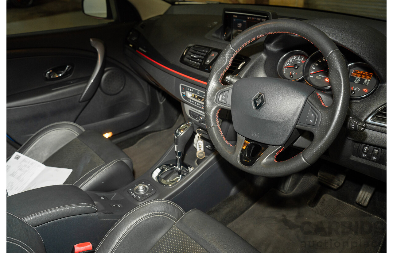 09/2015 Renault Megane GT-Line B95 MY14 5d Hatchback Blue Turbo 1.2L
