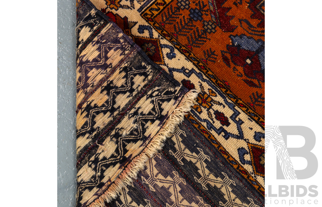 Hand Knotted Tribal Rug