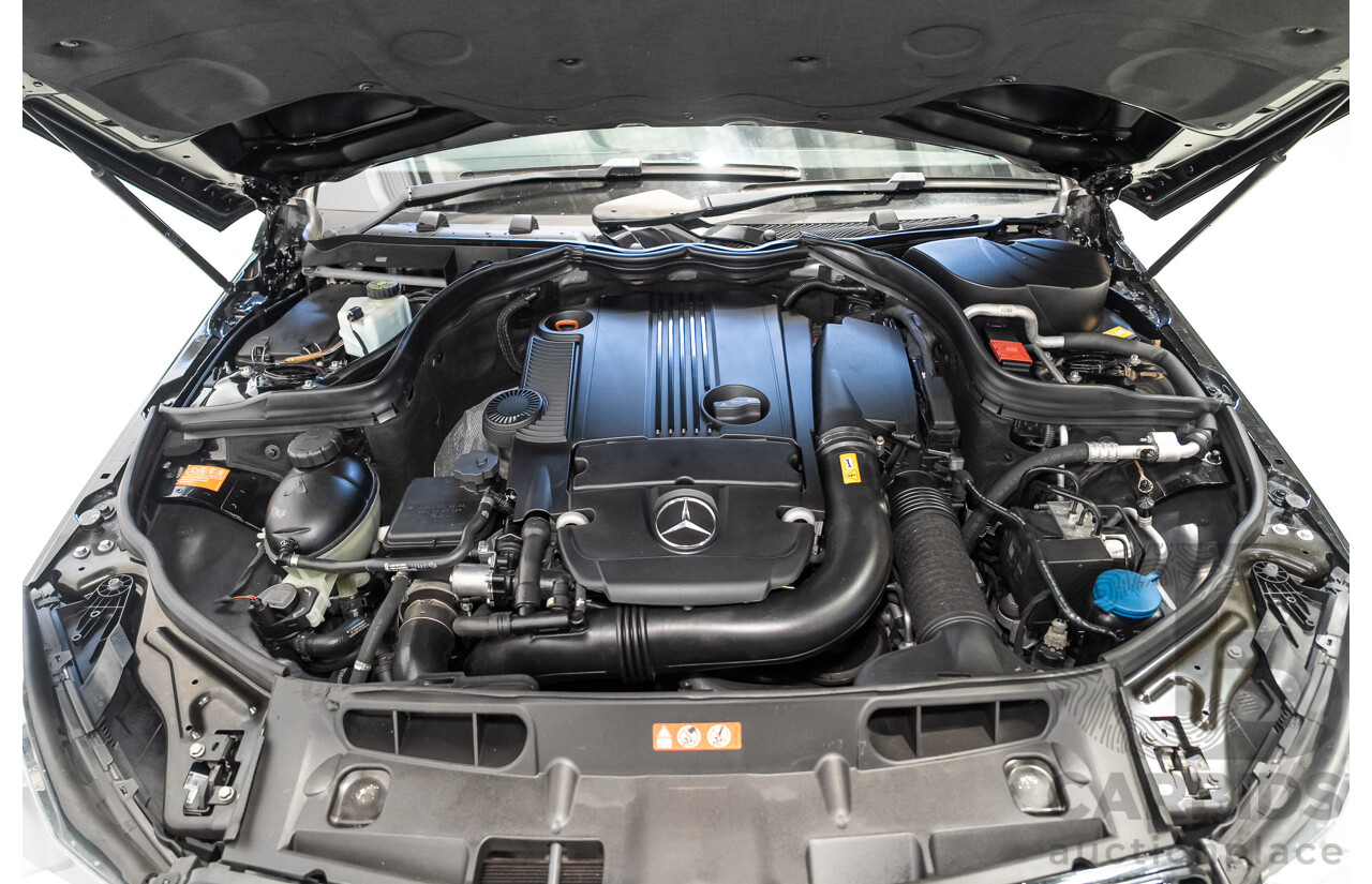 03/2014 Mercedes-Benz C200 W204 MY14 4d Sedan Deep Black Turbo 1.8L