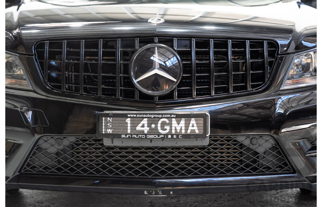 03/2014 Mercedes-Benz C200 W204 MY14 4d Sedan Deep Black Turbo 1.8L