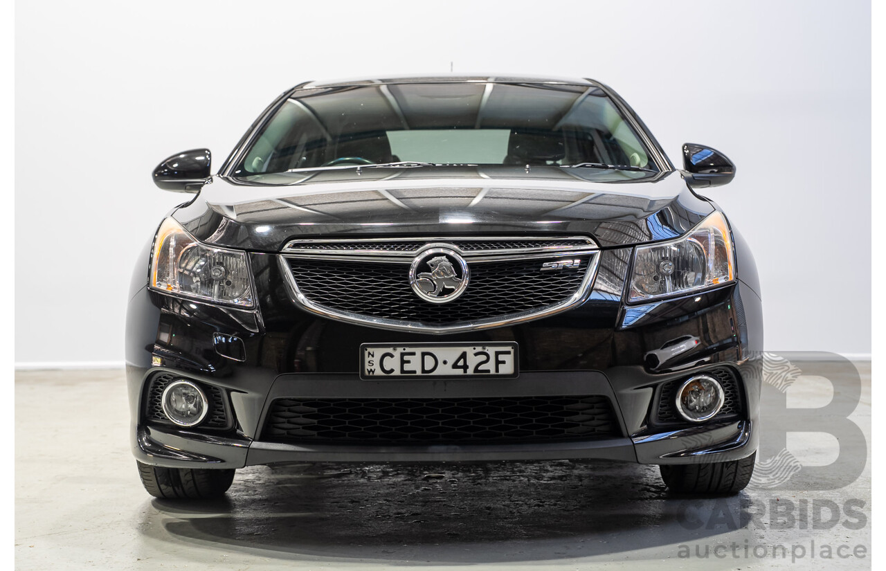10/2011 Holden Cruze SRi V JH 4d Sedan Black Turbo 1.4L