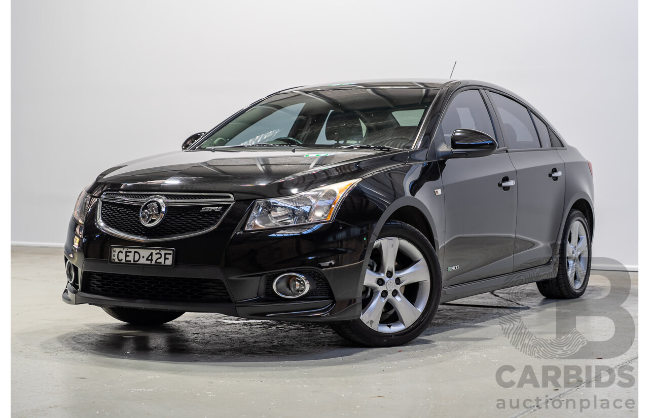 10/2011 Holden Cruze SRi V JH 4d Sedan Black Turbo 1.4L