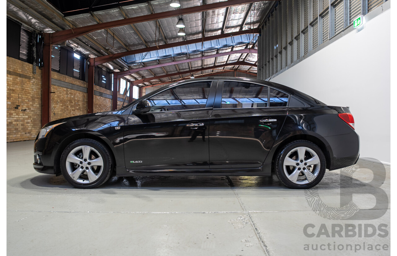 10/2011 Holden Cruze SRi V JH 4d Sedan Black Turbo 1.4L