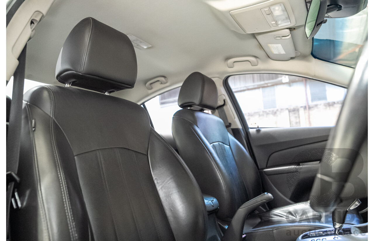 10/2011 Holden Cruze SRi V JH 4d Sedan Black Turbo 1.4L