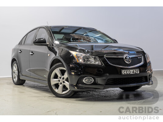 10/2011 Holden Cruze SRi V JH 4d Sedan Black Turbo 1.4L