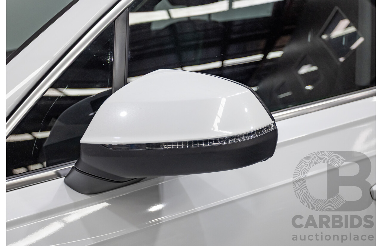 01/2018 Audi Q7 3.0 TDI Quattro (160kW AWD) 4M MY18 4D Wagon Carrara White Turbo Diesel 3.0L - 7 Seater