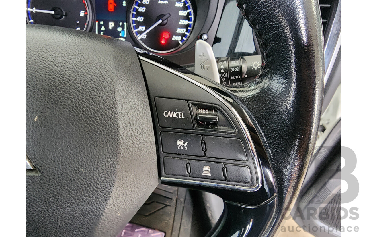 09/2015 Mitsubishi Outlander Exceed (4x4) ZK MY16 4d Wagon White 2.3L