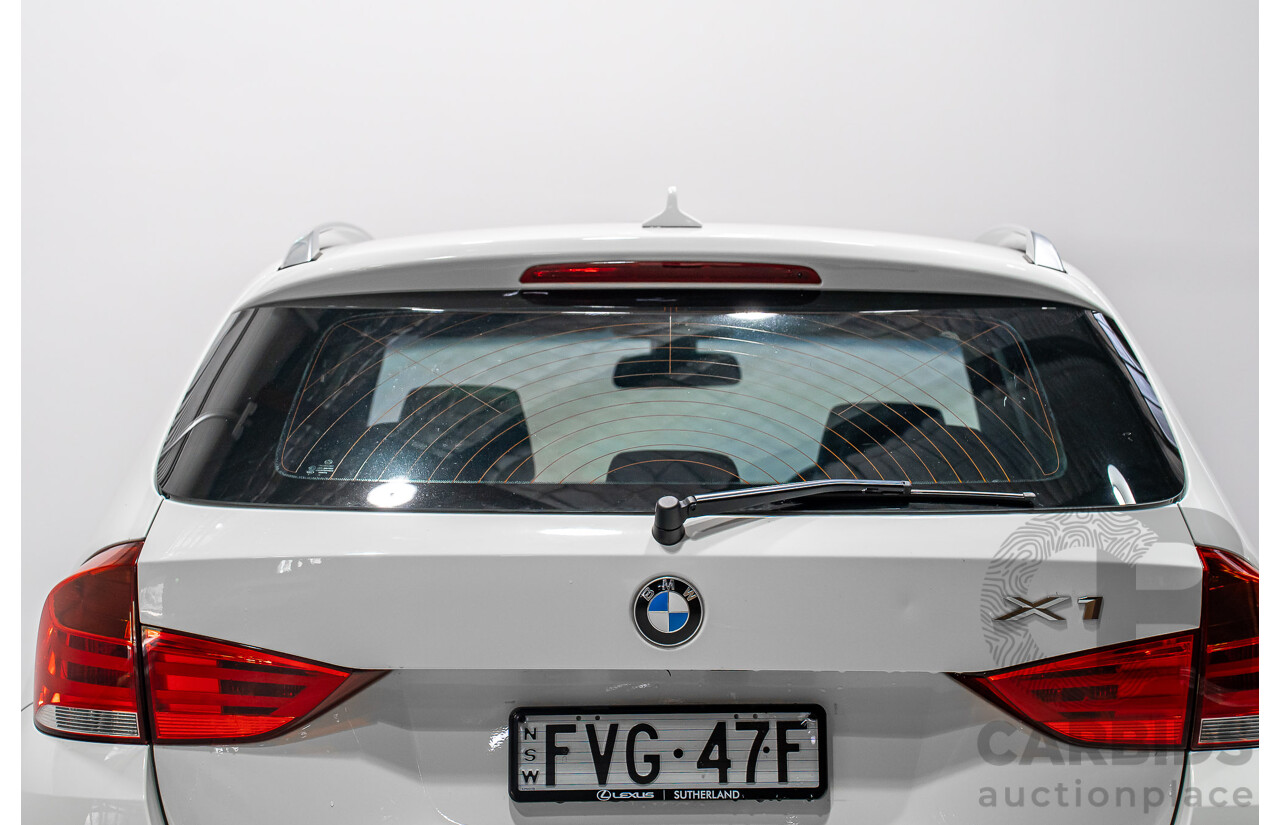 07/2011 BMW X1 xDrive 23d (AWD) E84 MY11 4d Wagon White Turbo Diesel 2.0L