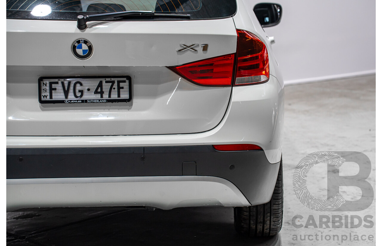 07/2011 BMW X1 xDrive 23d (AWD) E84 MY11 4d Wagon White Turbo Diesel 2.0L