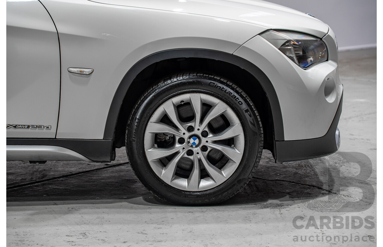 07/2011 BMW X1 xDrive 23d (AWD) E84 MY11 4d Wagon White Turbo Diesel 2.0L
