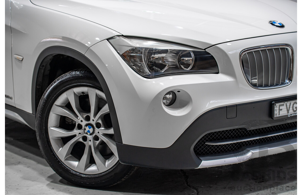 07/2011 BMW X1 xDrive 23d (AWD) E84 MY11 4d Wagon White Turbo Diesel 2.0L