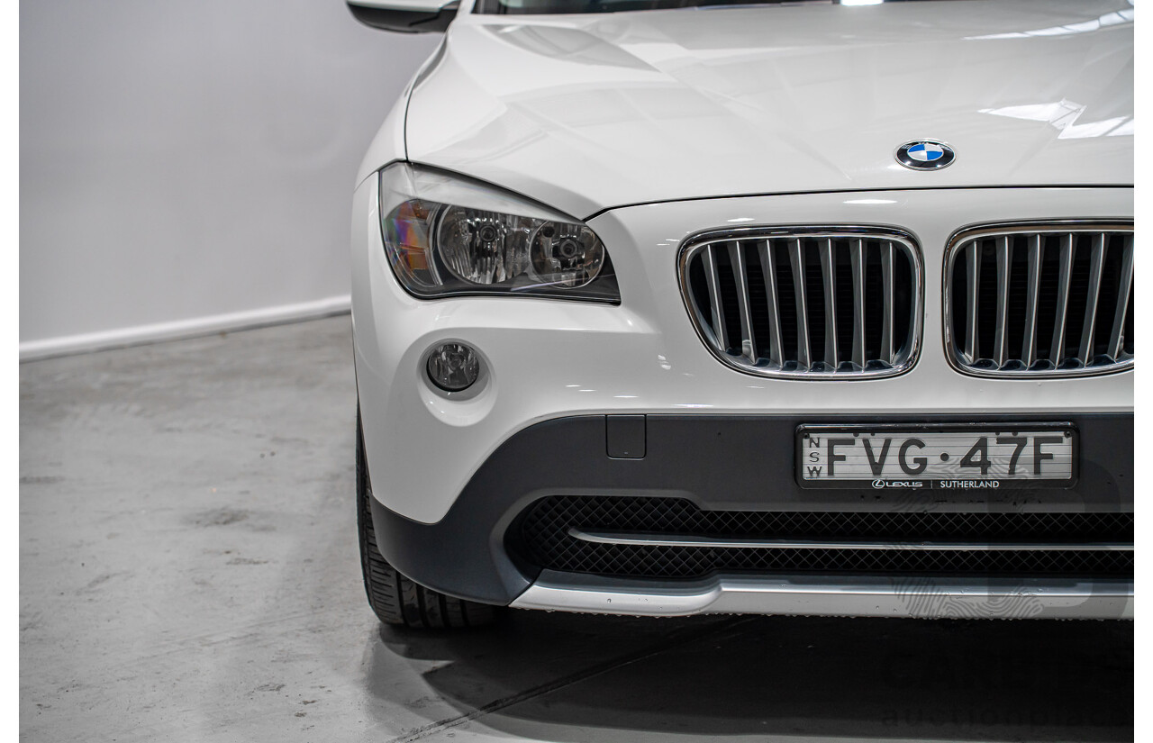 07/2011 BMW X1 xDrive 23d (AWD) E84 MY11 4d Wagon White Turbo Diesel 2.0L