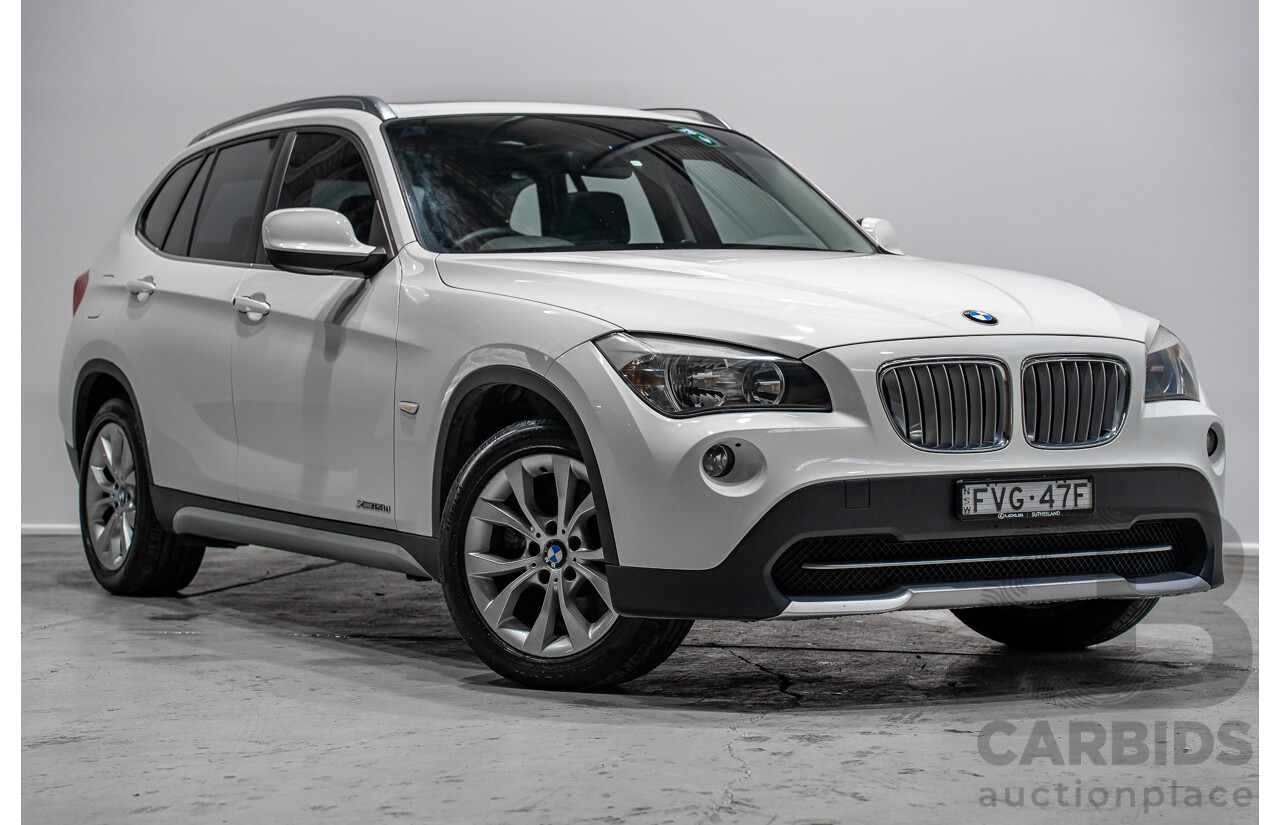 07/2011 BMW X1 xDrive 23d (AWD) E84 MY11 4d Wagon White Turbo Diesel 2.0L