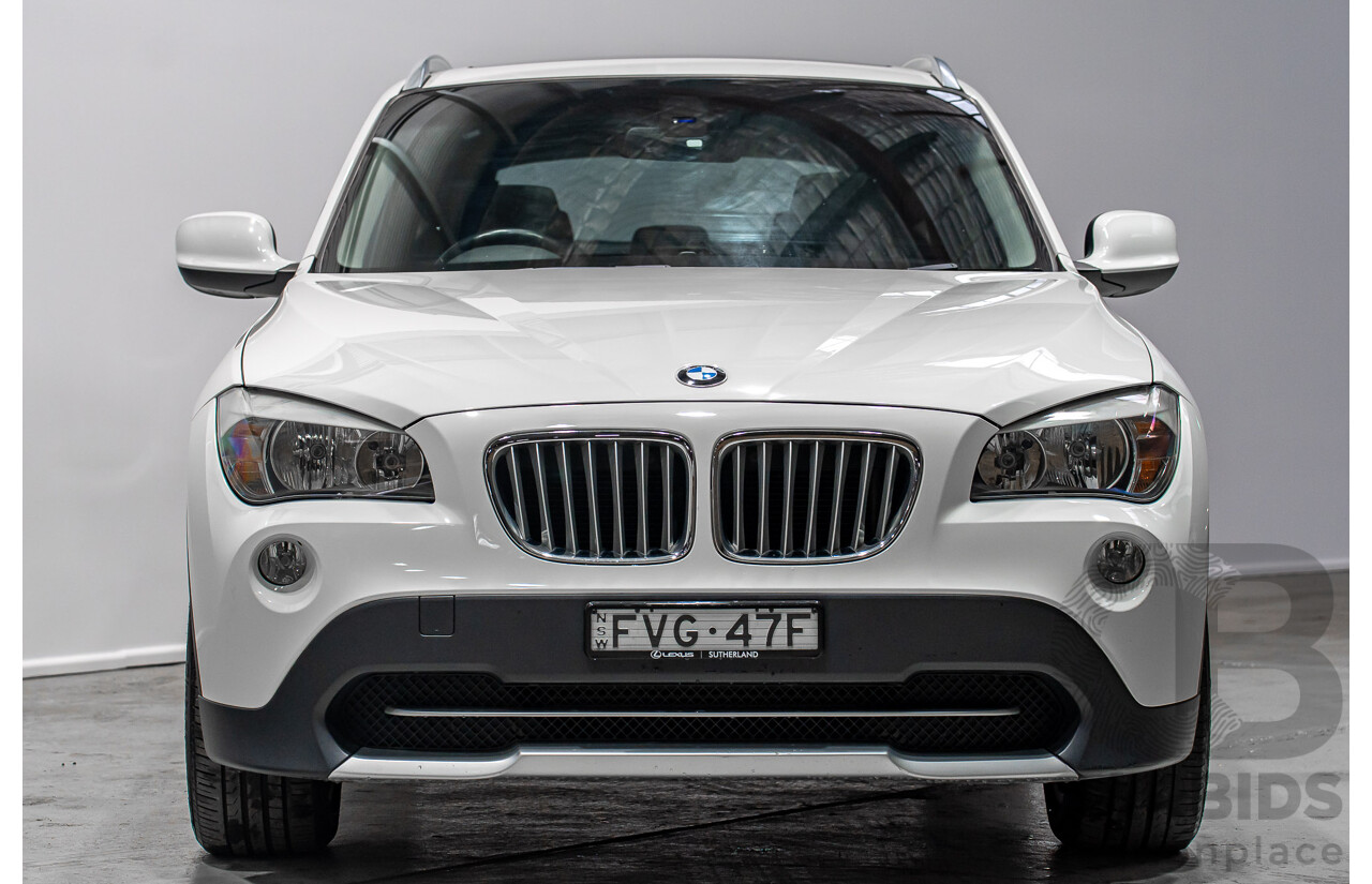 07/2011 BMW X1 xDrive 23d (AWD) E84 MY11 4d Wagon White Turbo Diesel 2.0L