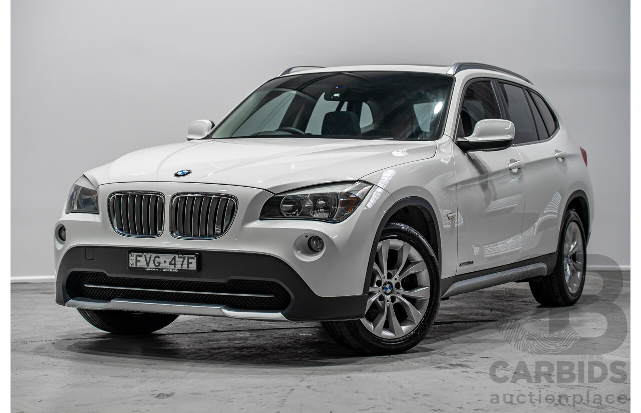 07/2011 BMW X1 xDrive 23d (AWD) E84 MY11 4d Wagon White Turbo Diesel 2.0L