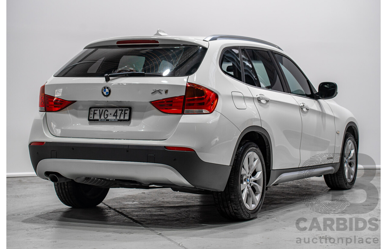 07/2011 BMW X1 xDrive 23d (AWD) E84 MY11 4d Wagon White Turbo Diesel 2.0L